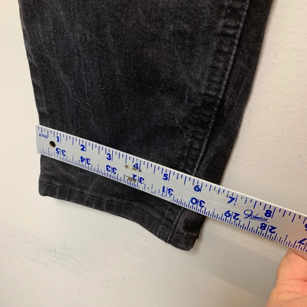 Levi's 531 Athletic Slim Jeans Mens 33x32 Black Excellent Tapered WaterLess